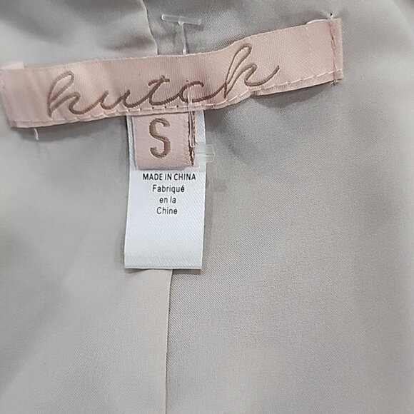 Anthropologie Hutch Geo Abstract Wrap Short Sleeve Hi/low Maxi Dress, NWT, Small - Picture 4 of 9